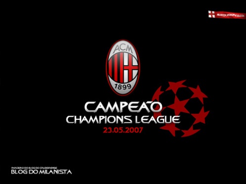 Milan Campeão Champions League 06/07